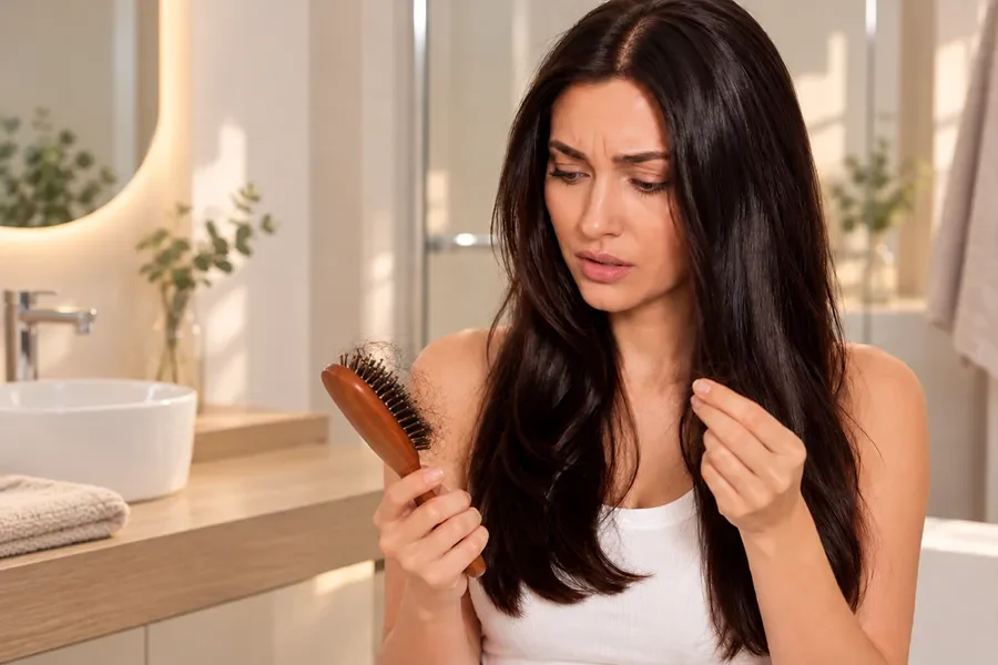 Caduta stagionale dei capelli? Scegli la routine giusta